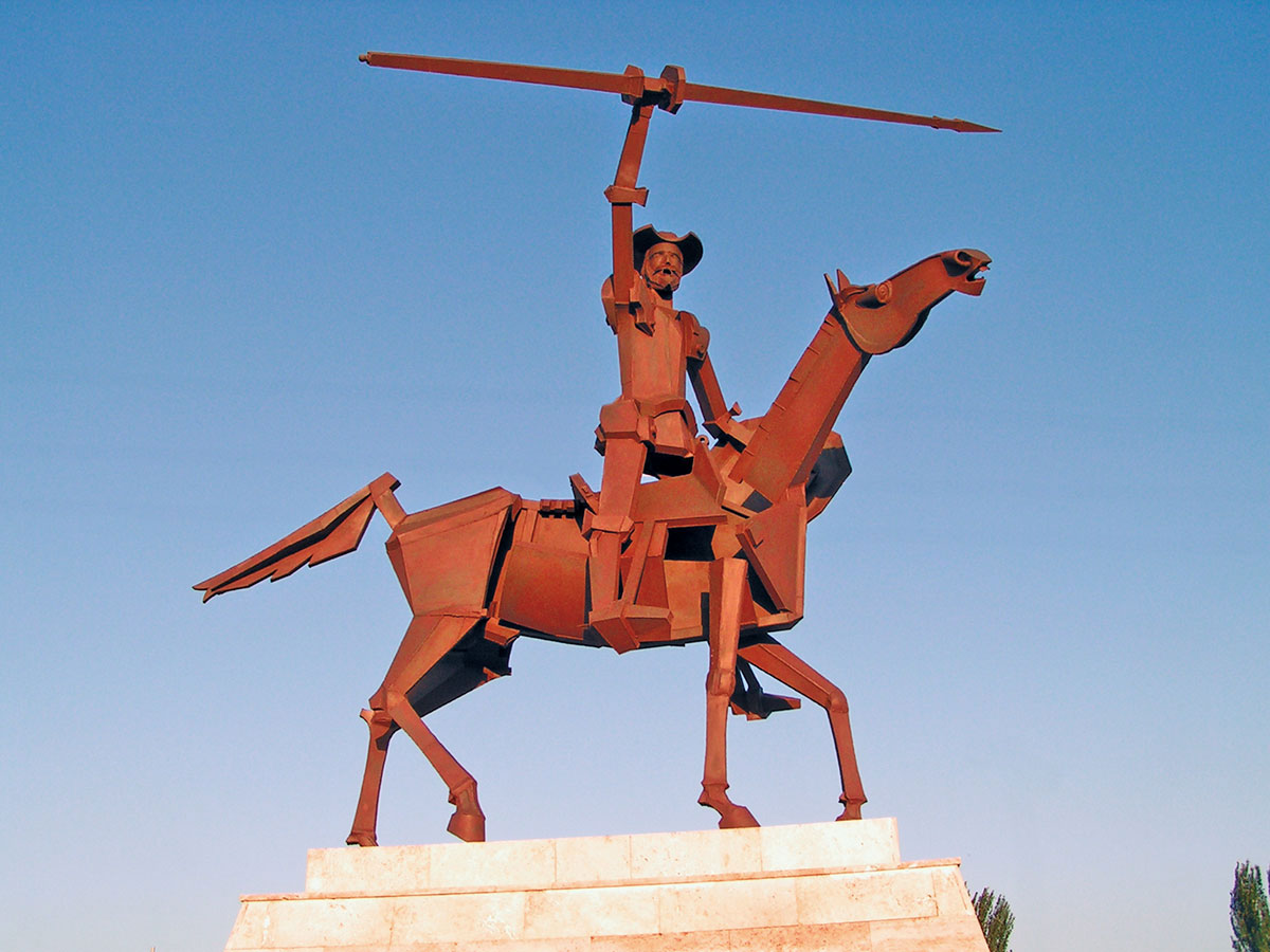 Monumento ecuestre al Quijote